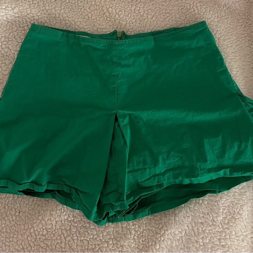 Green Mini Skort